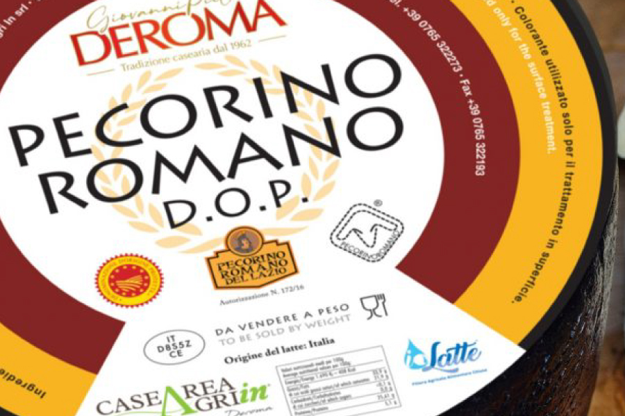 Pecorino Romano DOP Deroma è fatto con il nostro latte