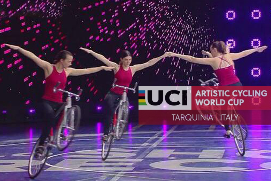 A Tarquinia la Prima Tappa della Coppa del Mondo UCI CICLISMO ARTISTICO 