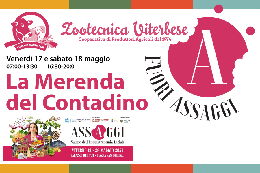 Fuori Assaggi alla Zootecnica Viterbese con LA MERENDA DEL CONTADINO