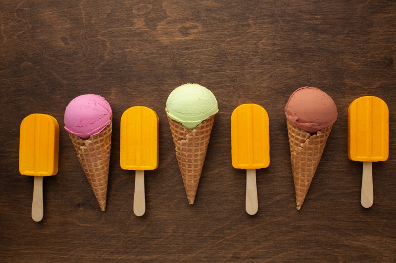 Gelati, granite e ghiaccioli fatti in casa: freschezza sana e creativa