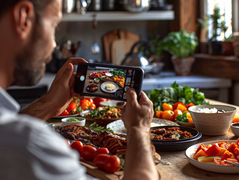Tra food delivery, social e cucina digitale