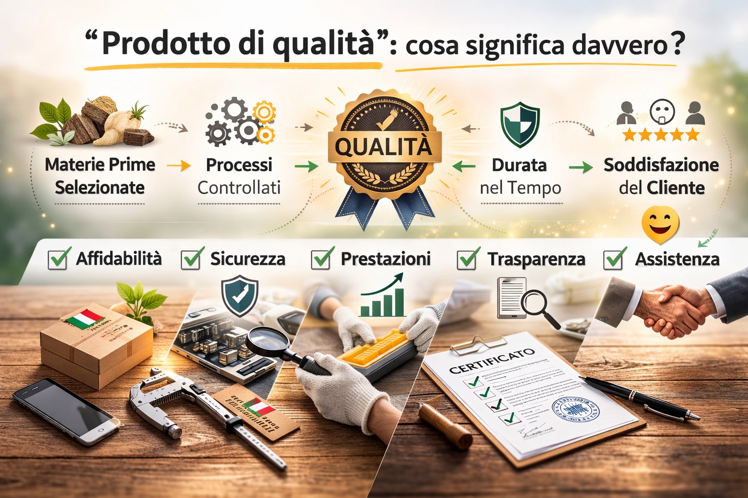 Prodotto di qualità: cosa significa davvero?